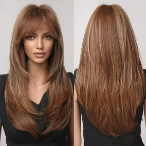 custom european lace wig for white women – natural finish