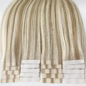 1 regular tape in double drawn real cuticle remy hair extension #30 color 4*1 cm (copy)