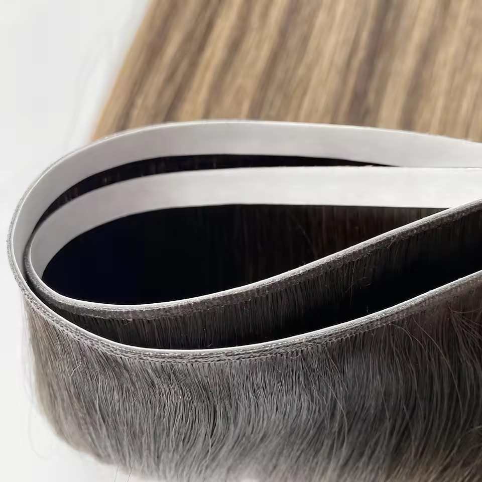 1 injected invisible tape hair extension virgin human hair (copy)