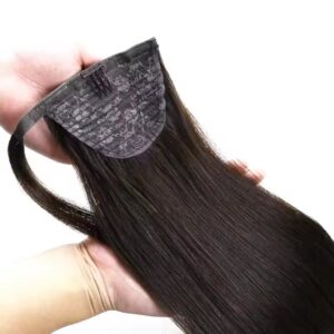 1 ponytail hair wrap around with comb (copy)