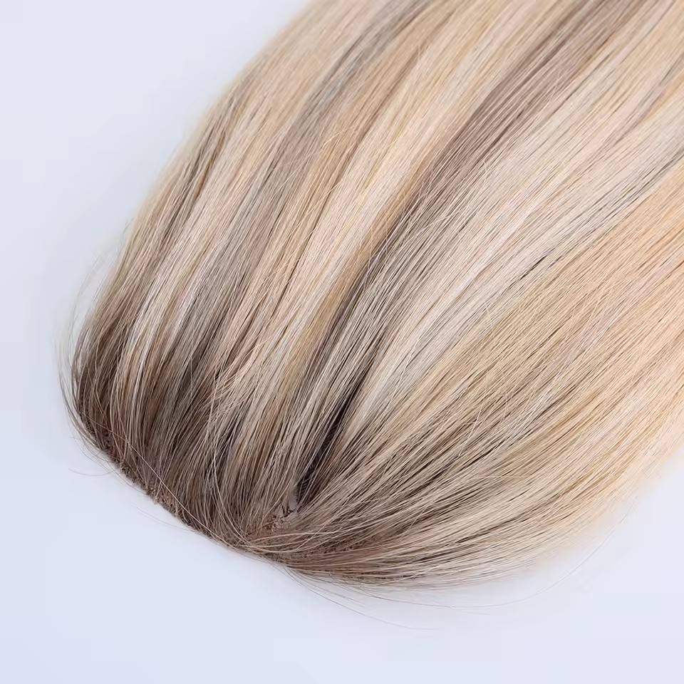 fish net jewish hair topper with pu perimeter – custom european human hair fish net jewish hair topper with pu perimeter – custom european human hair