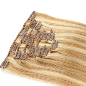 3 pu invisible clip in hair extensions seamless clip in hair extension #613