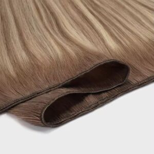 1 hand tied weft human hair extensions