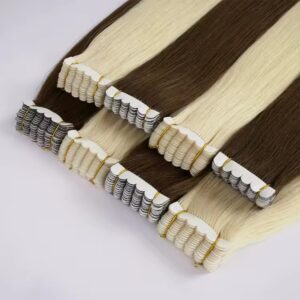 1 flower tape in real russian remy hair extensions
