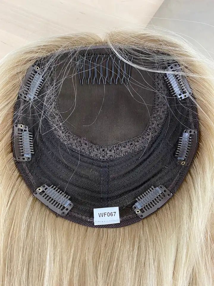 1 fish net silk base hair topper for thin women (copy) 1 fish net silk base hair topper for thin women (copy)