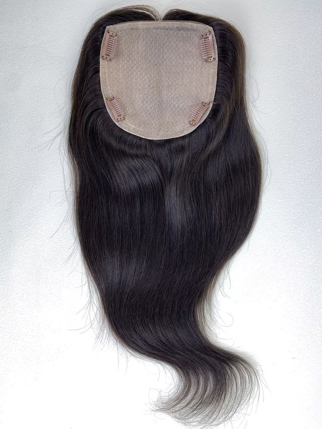 1 #6 injected silk 6*6inch topper virgin remy hair 16inch (copy) 1 #6 injected silk 6*6inch topper virgin remy hair 16inch (copy)