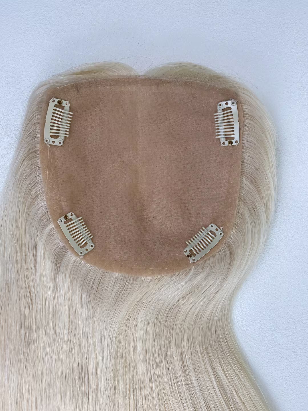 1 #1b injected silk 6*6inch topper virgin remy hair 16inch (copy) 1 #1b injected silk 6*6inch topper virgin remy hair 16inch (copy)