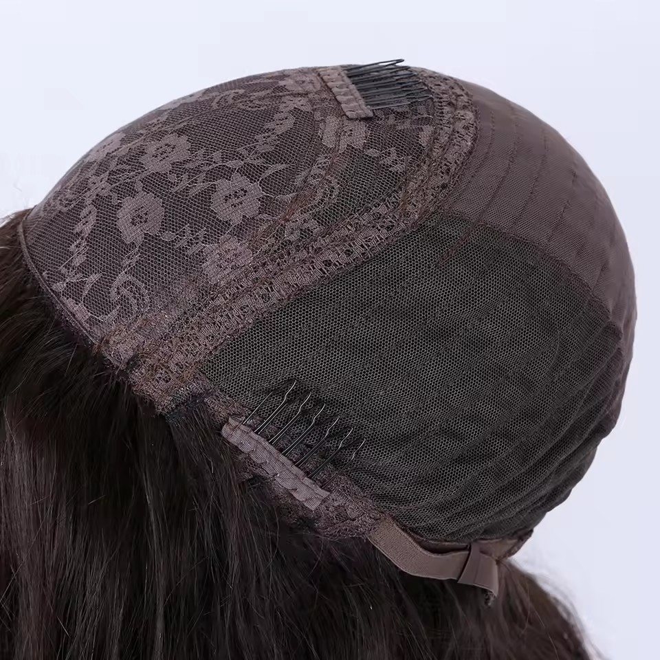 1 european human hair wig wholesale double drawn virgin hair jewish wigs natural brown color silk top wig 1 european human hair wig wholesale double drawn virgin hair jewish wigs natural brown color silk top wig
