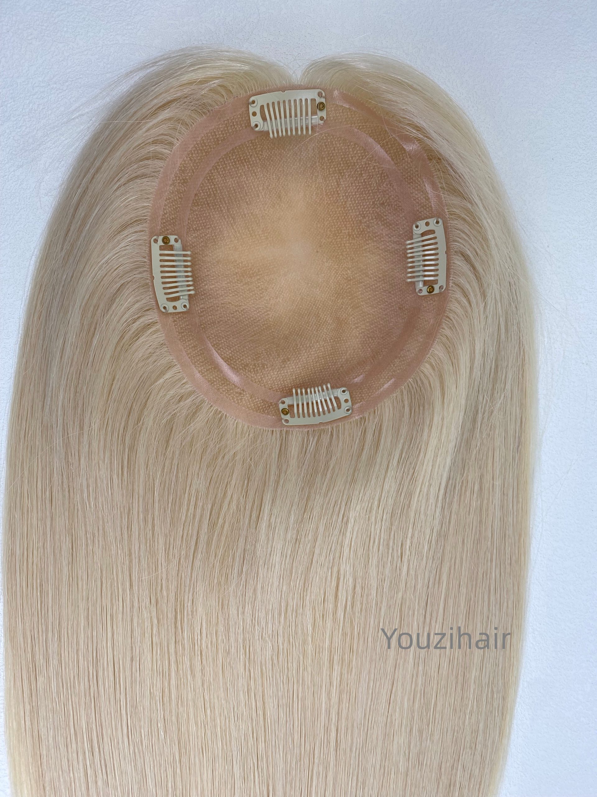 blonde 613 color injected silk skin 6x6 inch women topper 16 inch indian virgin remy human hair manufacturer (copy) blonde 613 color injected silk skin 6x6 inch women topper 16 inch indian virgin remy human hair manufacturer (copy)
