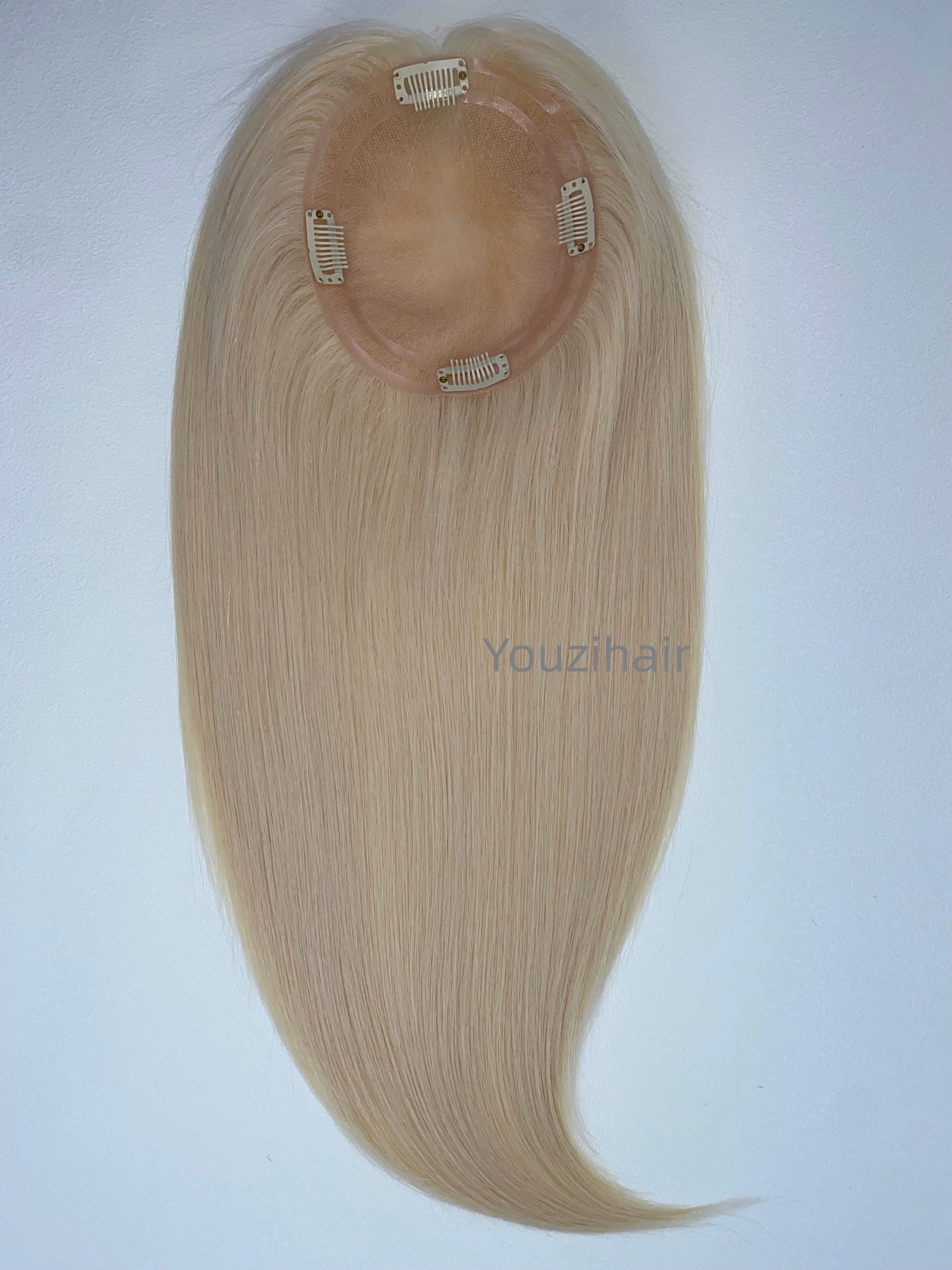 blonde 613 color injected silk skin 6x6 inch women topper 16 inch indian virgin remy human hair manufacturer (copy) blonde 613 color injected silk skin 6x6 inch women topper 16 inch indian virgin remy human hair manufacturer (copy)