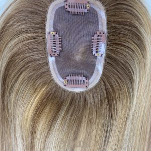 1 stock 5.5x6.5 monofilament toppers #78r 18inch thickness 50% raw virgin human hair (copy)