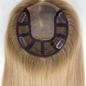1 stock 5.5x6.5 monofilament toppers #78r 18inch thickness 50% raw virgin human hair (copy)